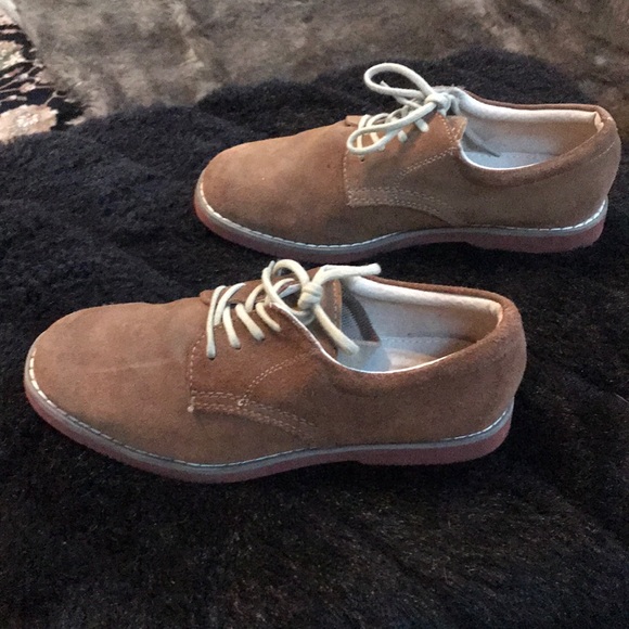 NORDSTROM BROWN LEATHER SHOES - Picture 3 of 6